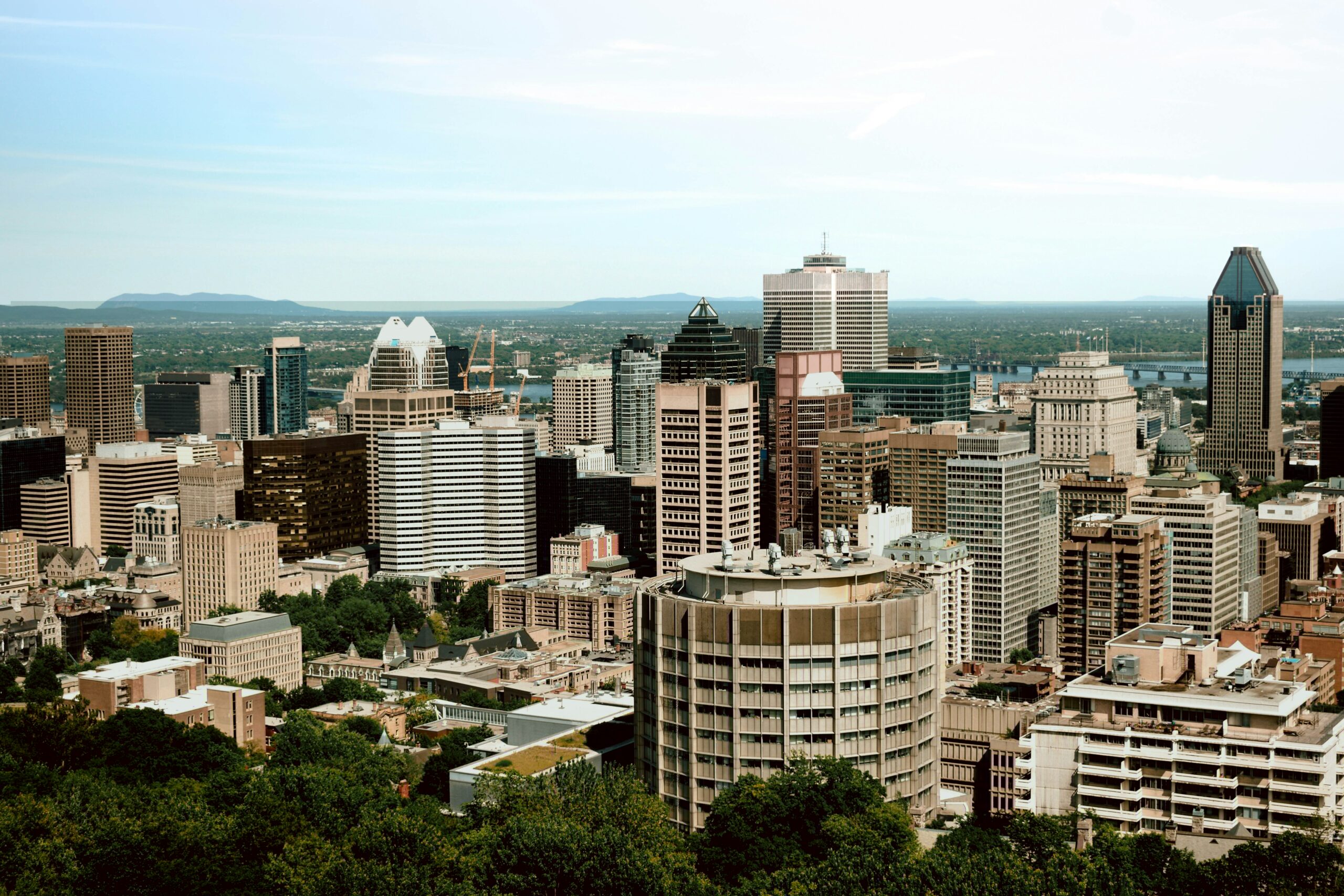 Montréal from Montroyal viewpoint